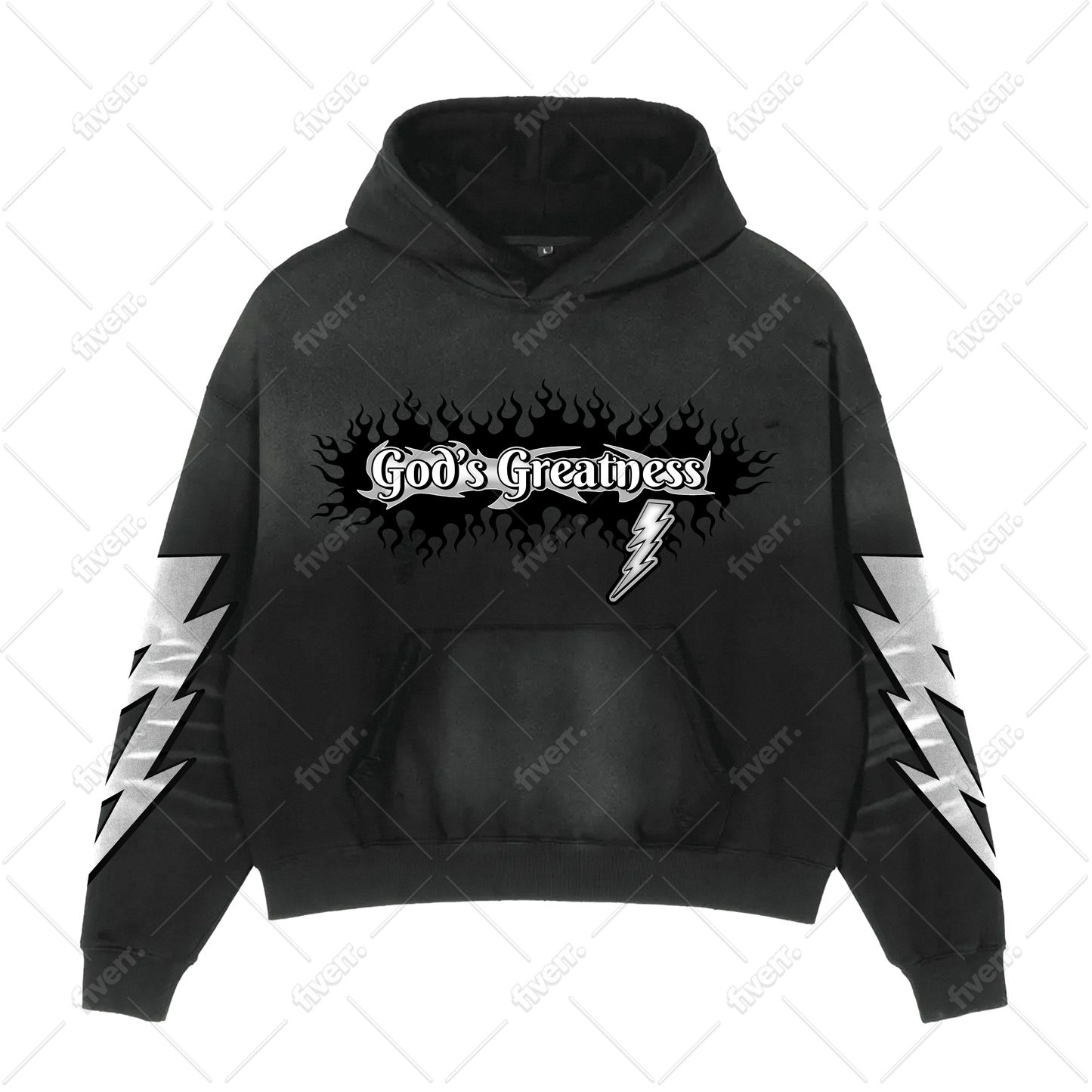 God’s Greatness zip up Hoodie