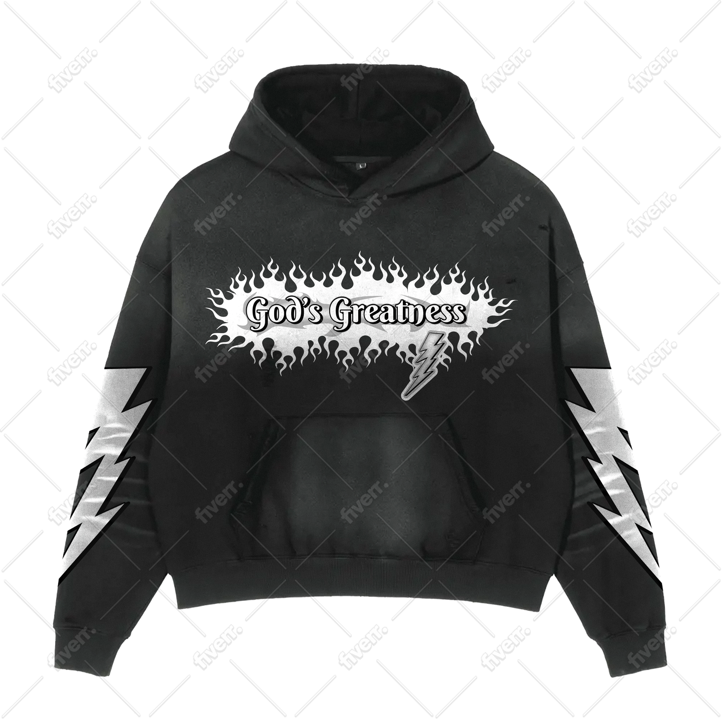 God’s Greatness zip up Hoodie