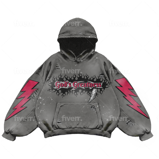 God’s Greatness zip up Hoodie